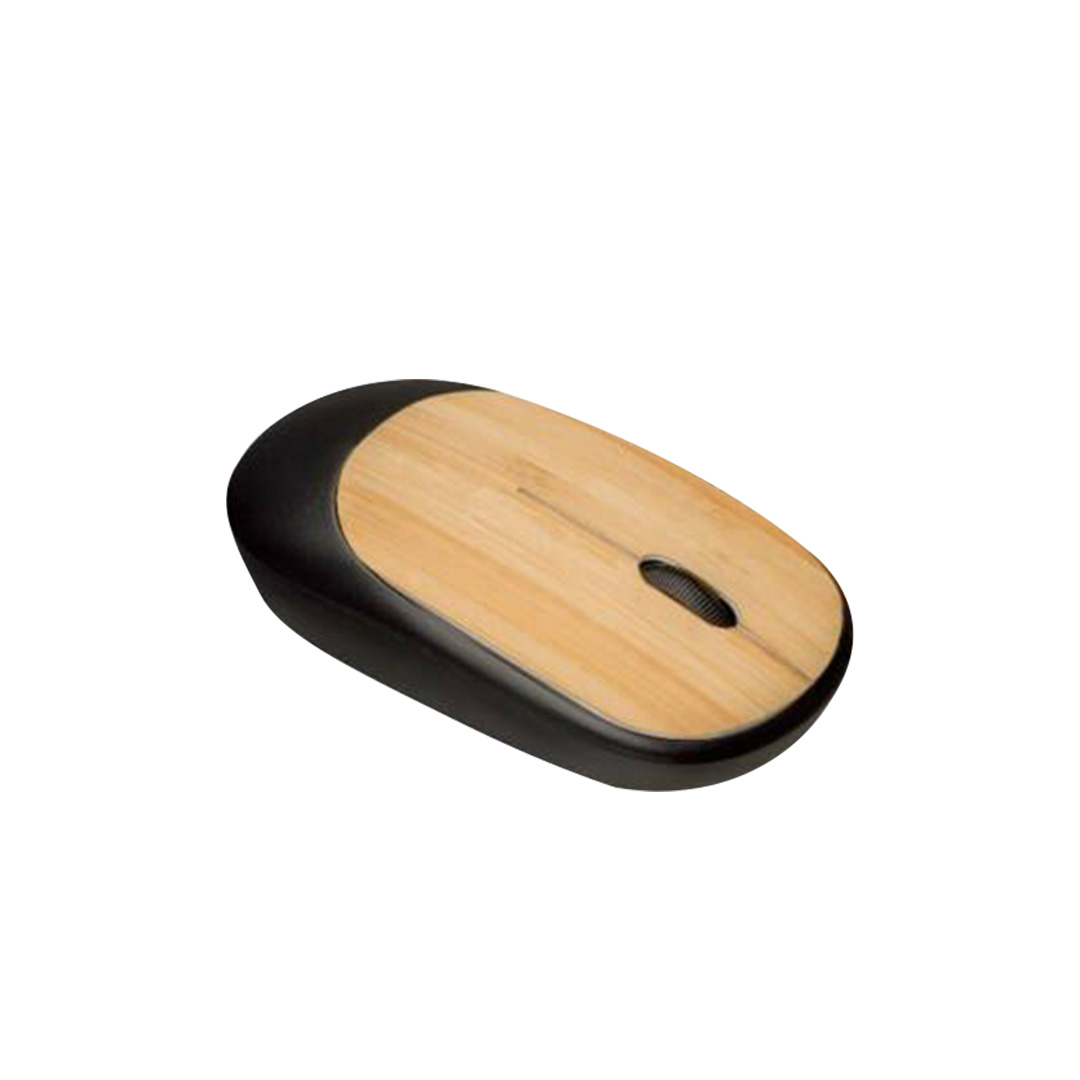 Bamboo Wireless Mouse Black - Image 3