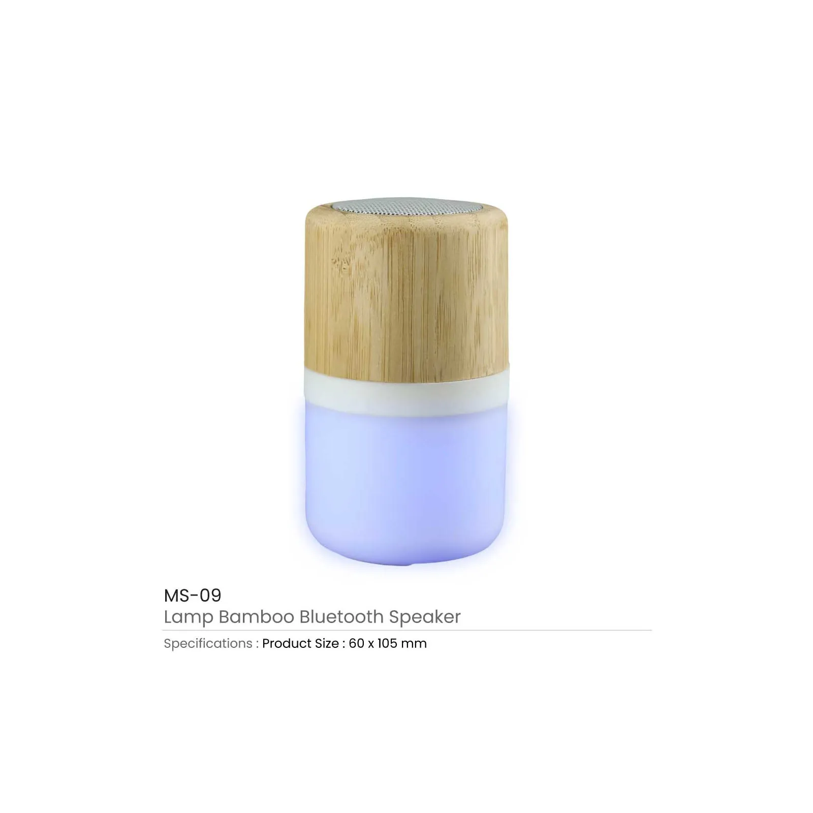 Lamp Bamboo 5.0 Version Bluetooth Speaker