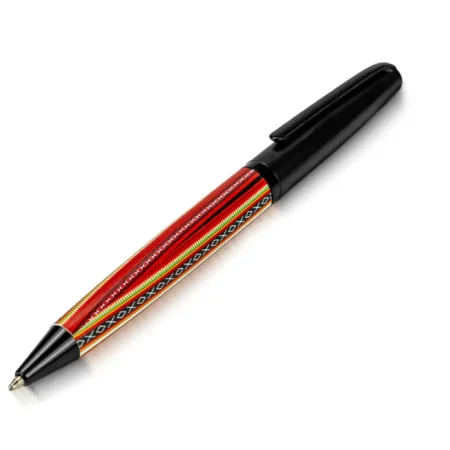Sadu Design Metal Pens Matte Finish with Twist Action Mechanism, Blue Ink