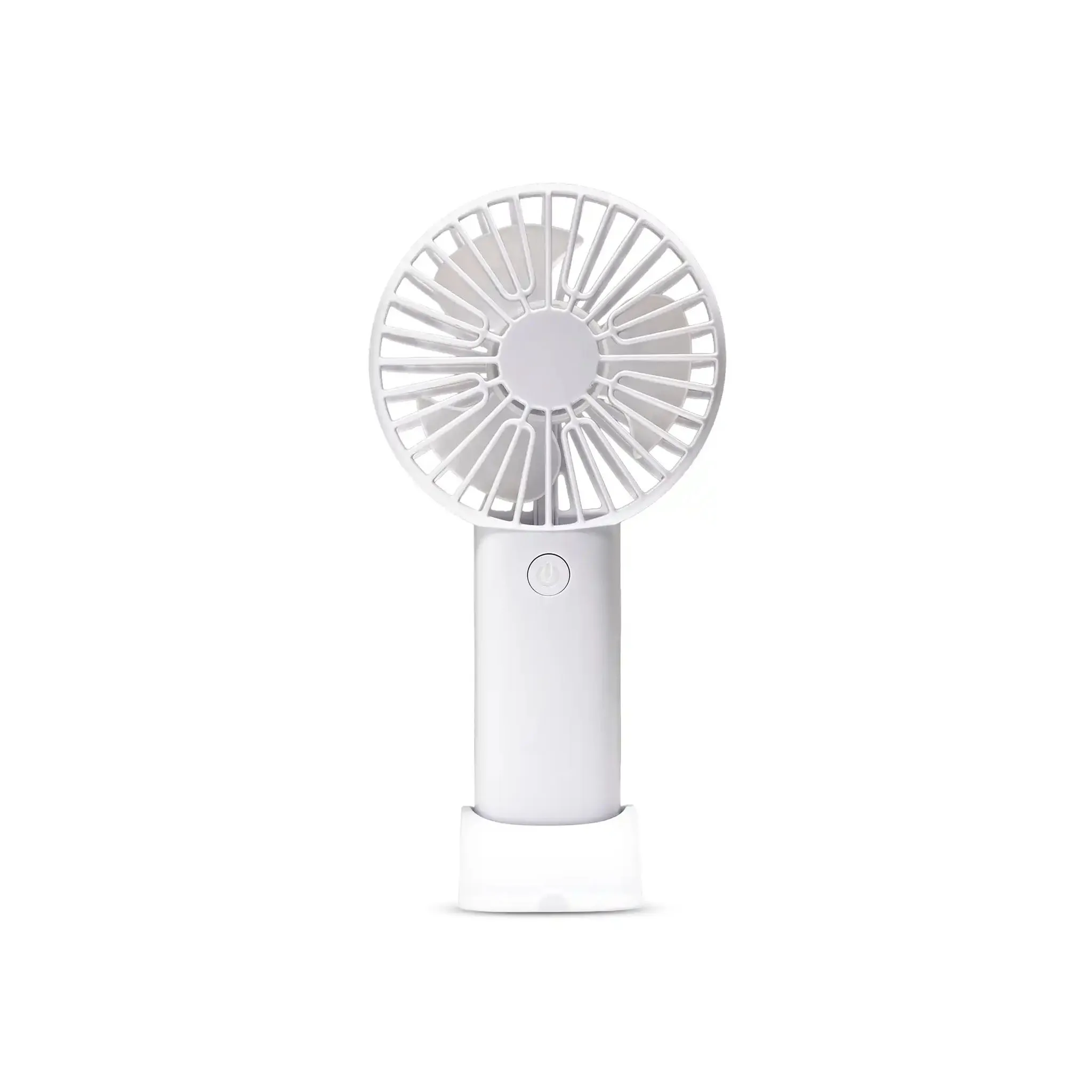 Smart Portable Rechargeable Desk Fan with Mobile Holder - Image 2