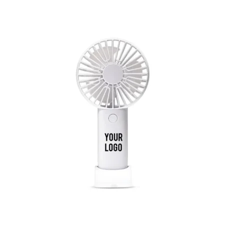 Smart Portable Rechargeable Desk Fan with Mobile Holder