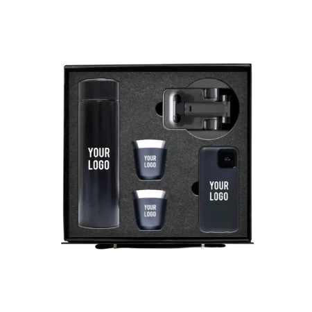 AeroSteel Tech 4-Piece Corporate Gift Set