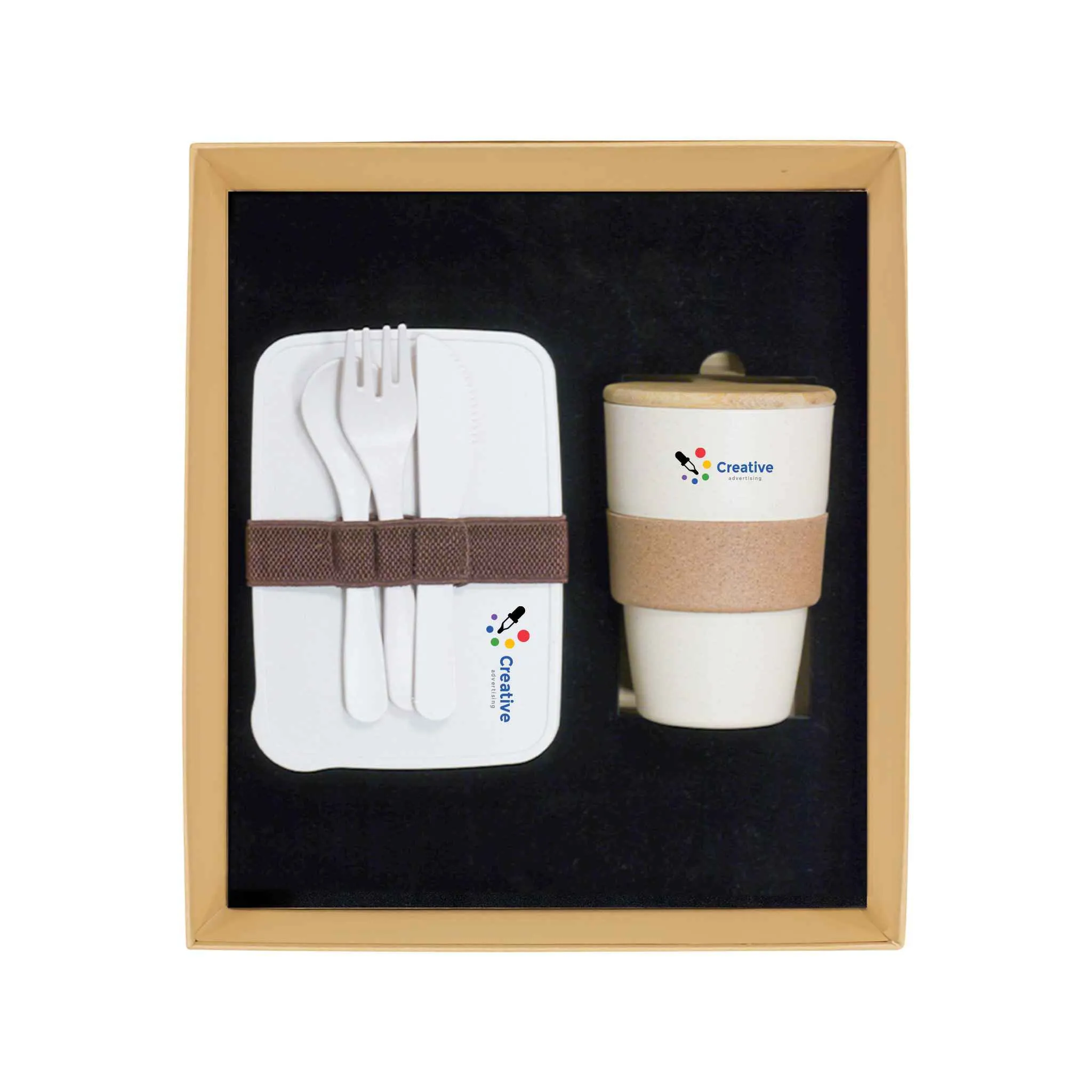 Eco Lunchbox & Coffee Mug Gift Set - Image 2