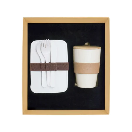 Eco Lunchbox & Coffee Mug Gift Set