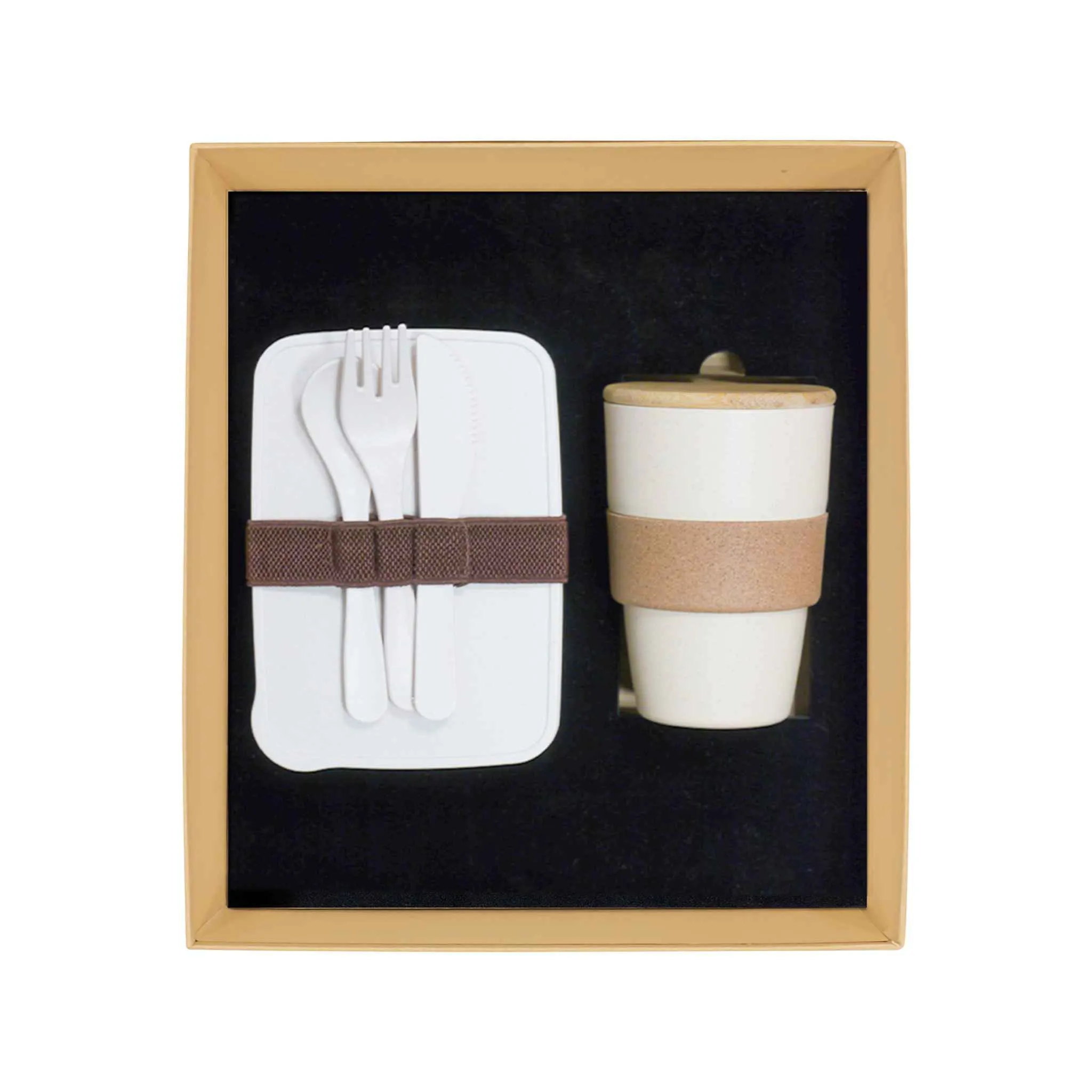 Eco Lunchbox & Coffee Mug Gift Set