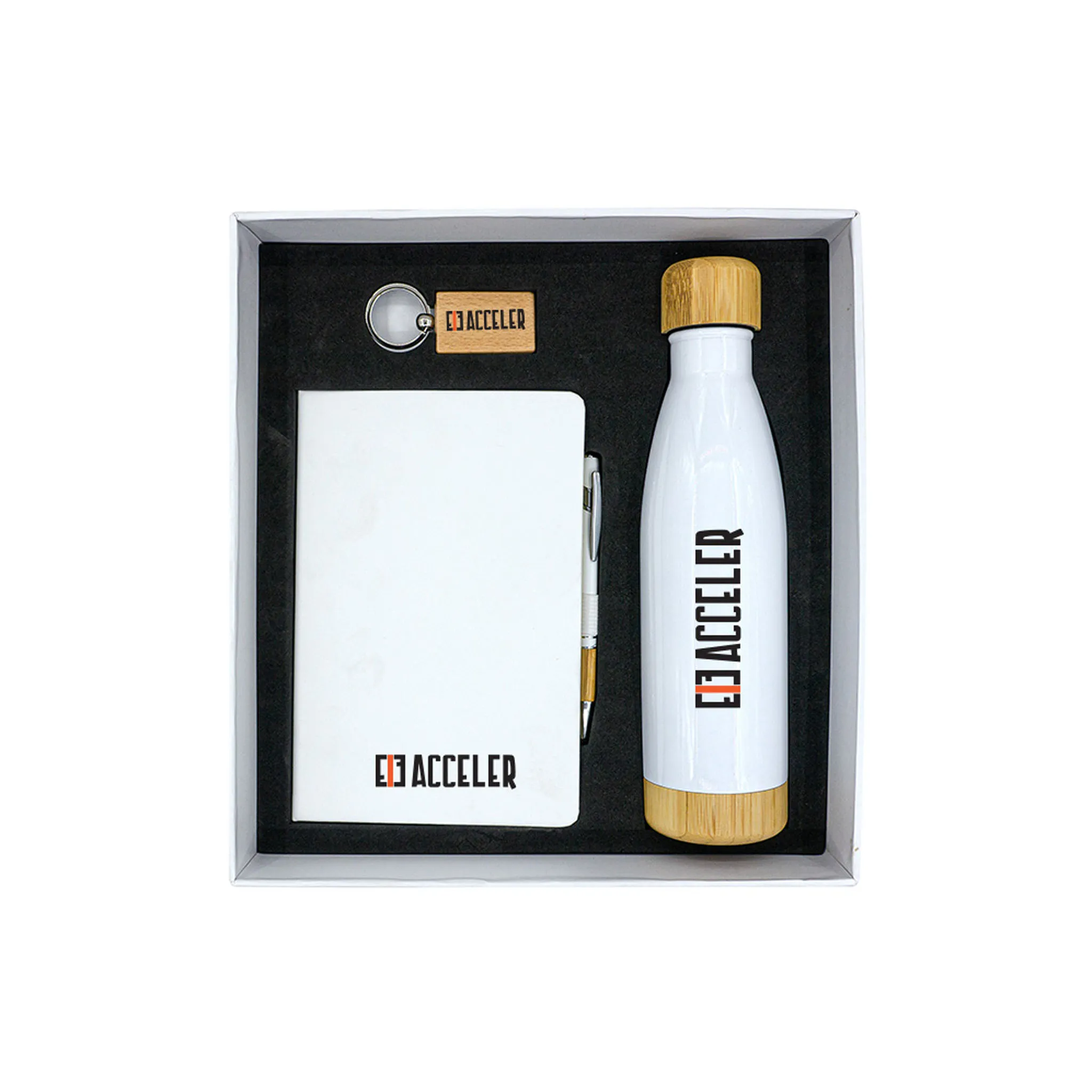 Executive Bottle & Notebook Gift Set - Image 2
