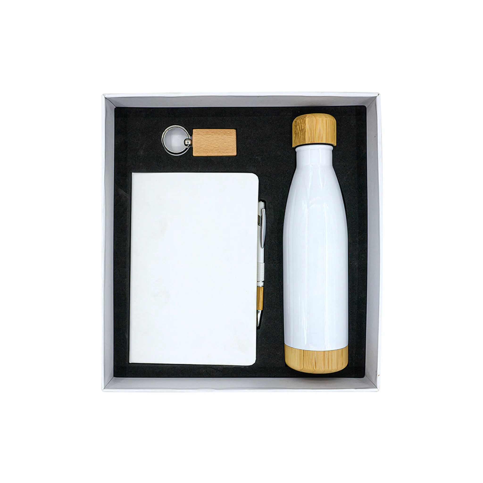 Executive Bottle & Notebook Gift Set