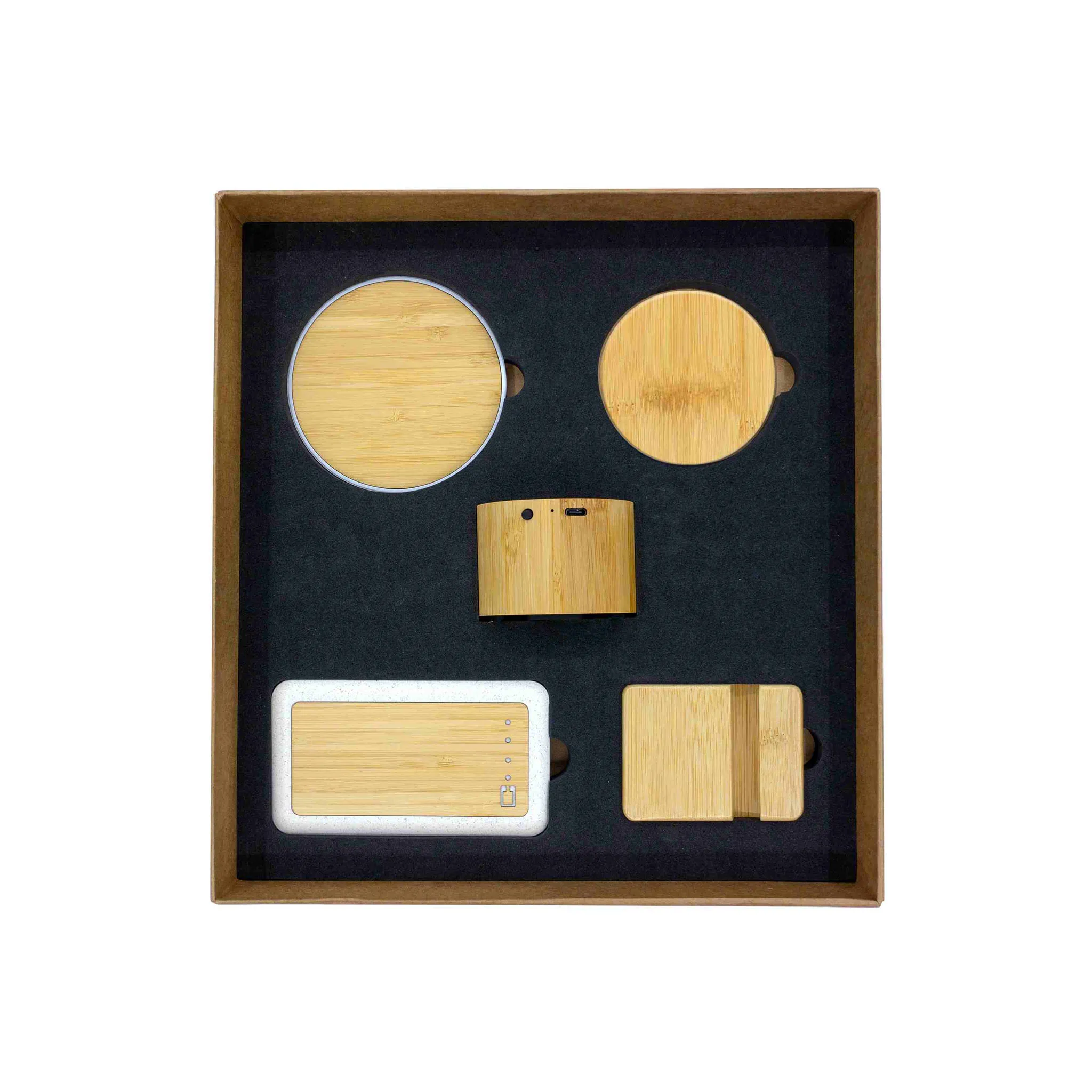 Bamboo Tech Essentials Gift Set