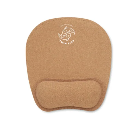 Heugz Ergonomic Cork Mouse Pad with Wrist Support