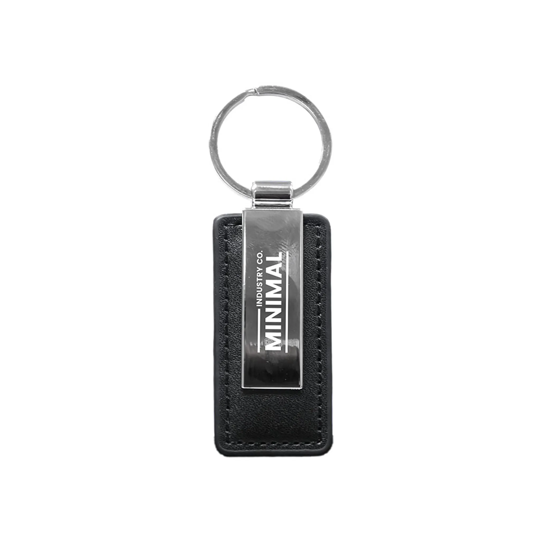 Krets PU Keychain with Metal Plate - Image 2