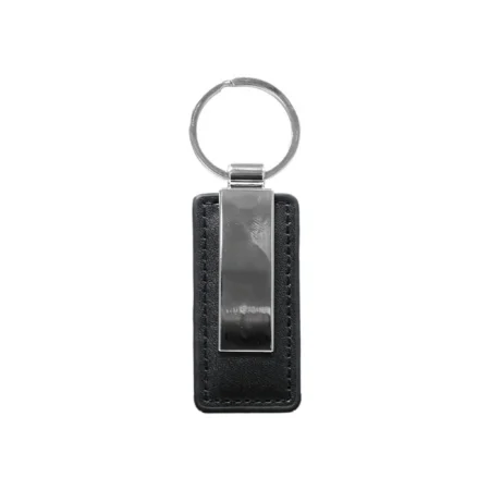 Krets PU Keychain with Metal Plate