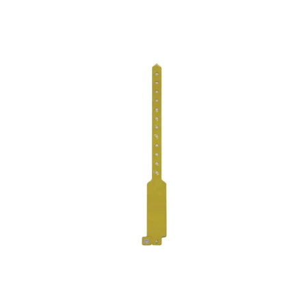 Non-Reflective Wide Wristband – Yellow