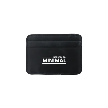Leather Card Holder with Both Side Opening
