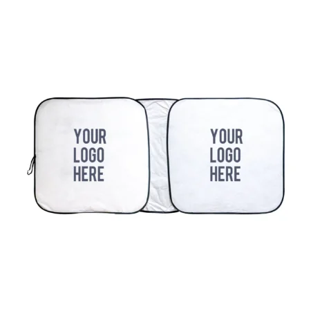 Shoxez Square Car Sunshade – White