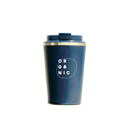 Stainless Steel Thermal Mug Blue