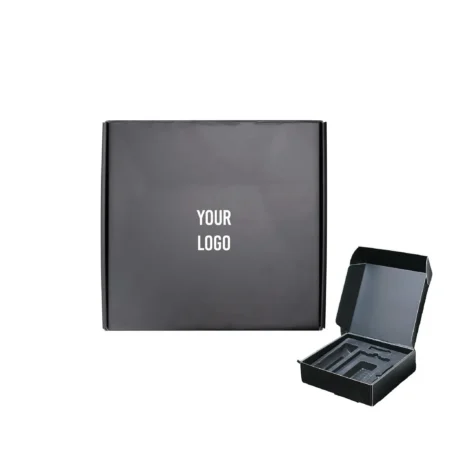 Vob Premium Corrugated Gift Box – Black / White