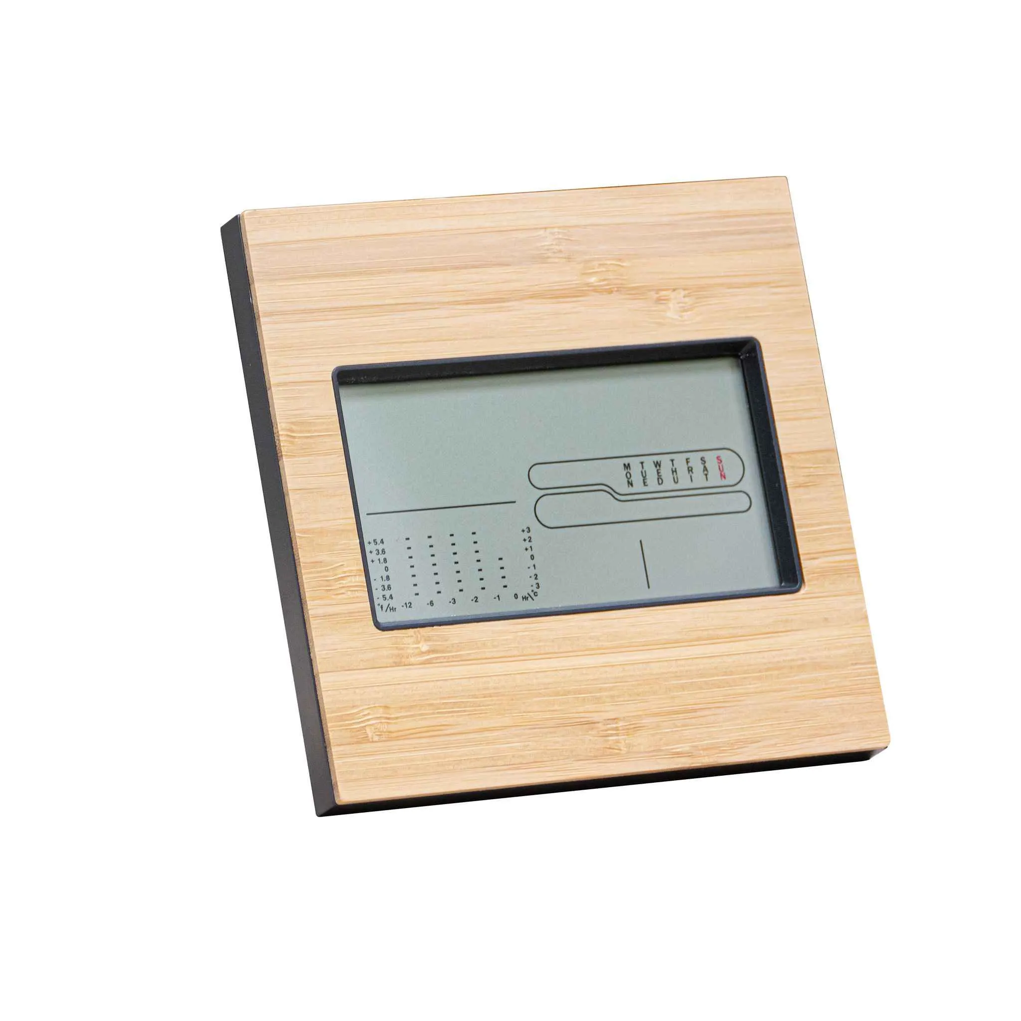 Bamboo Weather Calendar Clock - Image 3