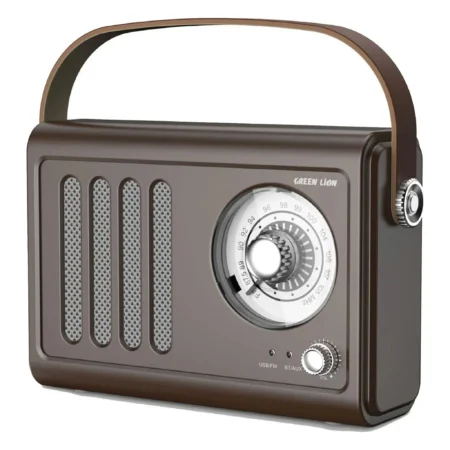Vintage Radio Speaker - Brown