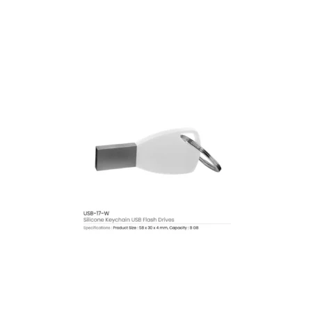 Silicone Keychain USB Flash 8GB