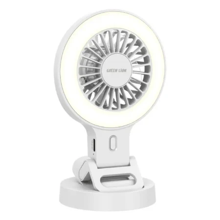 Air Glow Clip-On Rechargeable Fan